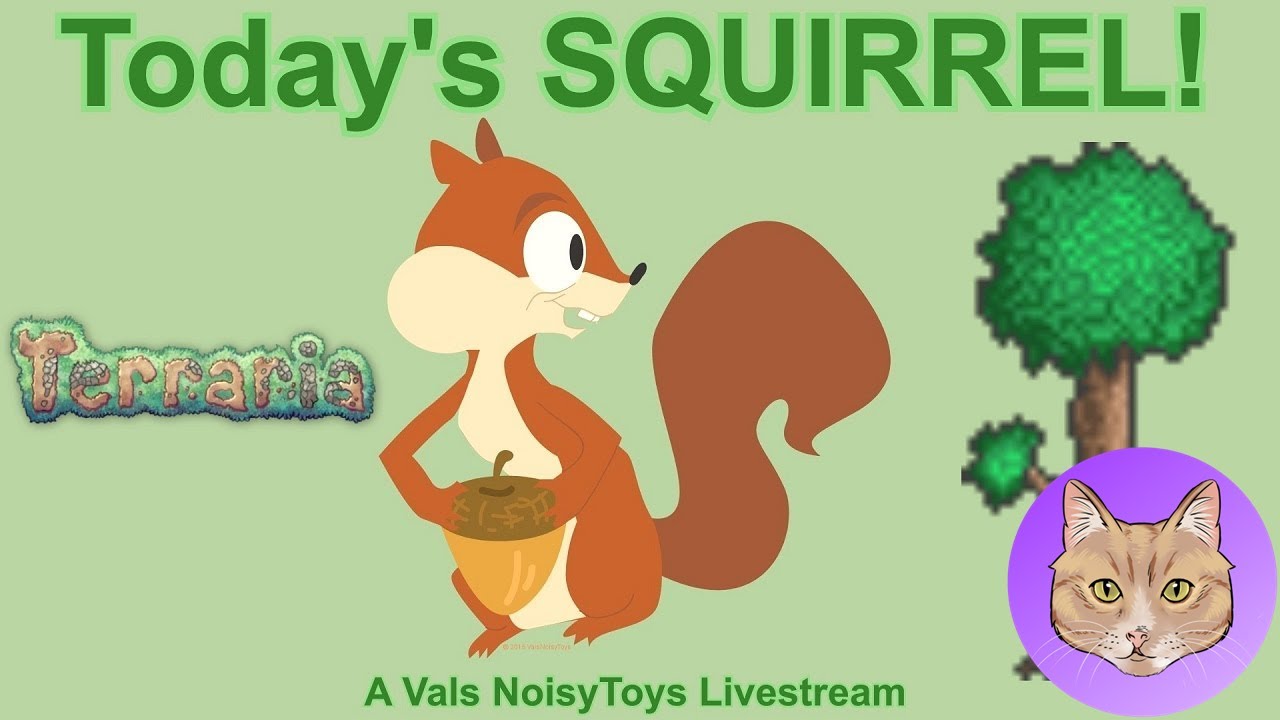 Today's SQUIRREL Terraria 1.3 31Jul15 (2/2) YouTube