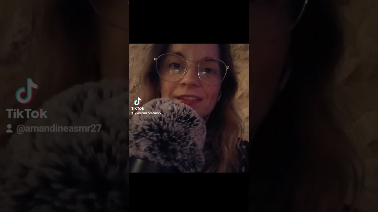 Je porte des asmr YouTube