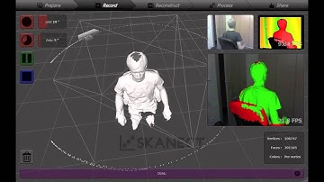 Skanect 1.0 Tutorial - Quick Self Scan