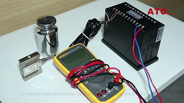 How to Test a Load Cell with a Multimeter