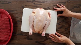 Lost art of cutting up a whole chicken