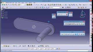 CATIA V5 Mechanical Arm.