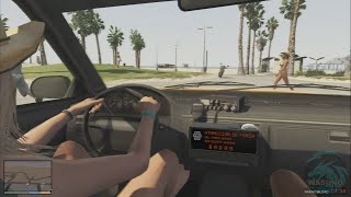 GTA V - Sexy Cab (glitch,bug)
