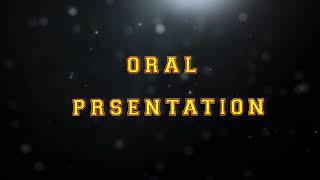🛑  ORAL PRESENTATION - MANDARIN II PC 11