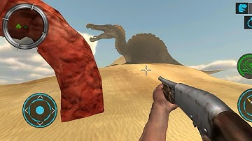 Real Dino Hunter Fps Shooter Android ios Gameplay - Dinosaur game - Dinosaur Planet Gaming #140
