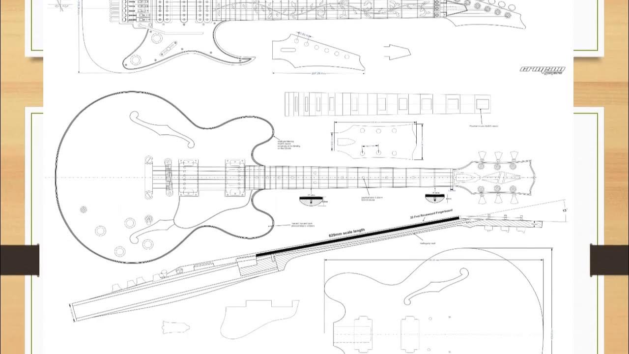 Electric Guitar Plans - Build your own guitar from home - YouTube