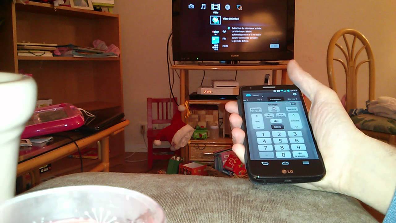 Quick Remote avec LG G2 YouTube