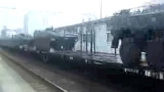 EF66 24号機(吹)牽引自衛隊機材輸送 8862列車!