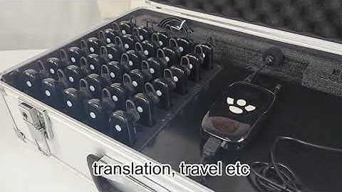 Wireless tour guide system