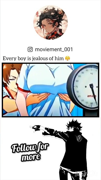 Bro is the one lucky guy in school #anime #animeedit #hanime #animeart