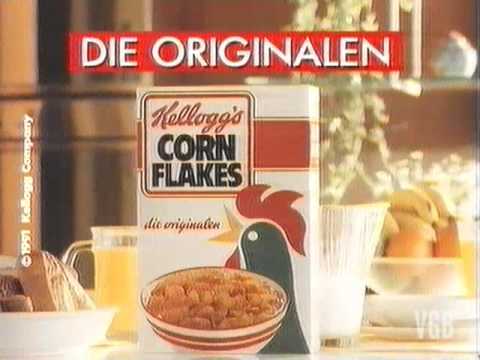 3 Stück Metall Bilder Frühstücksflocken Kelloggs 60tis Werbung Cornflakes Schild