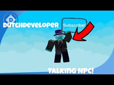 Roblox Talking Npc Youtube - custom npc chat roblox studio