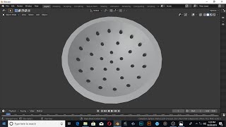 blender 2.82 - floor drain modeling in blender 2.82 alpha