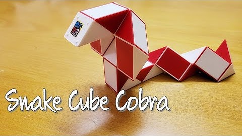 Cobra | How to make a Cobra with Snake Cube| 24 pieces | Rubik