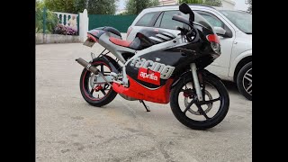 Aprilia rs50 2001 Test ride