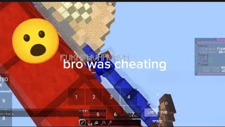 Bro was using killaura and still lost 💀