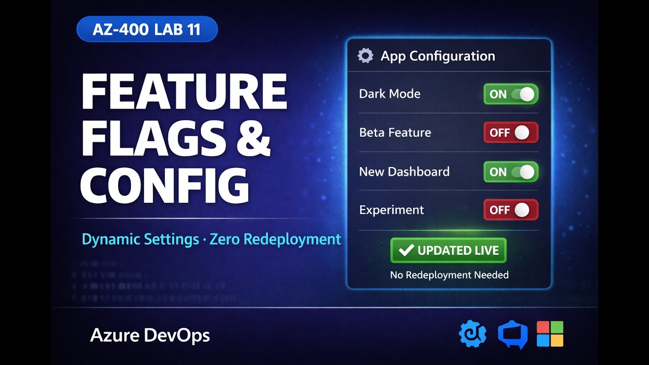 AZ400 Lab | Enable Dynamic Configuration & Feature Flags | Azure DevOps 2026