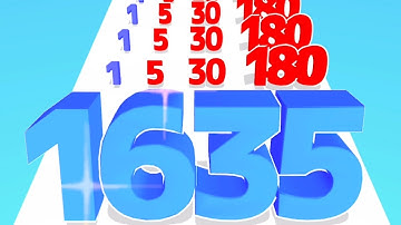 Number Master - All Levels Gameplay - Level up, Number Run 3D Max Level