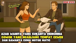 AZAB CEWEK YANG SUKA HINA COWOK PAKE MOTOR  MATIC II SINETRON AZAB