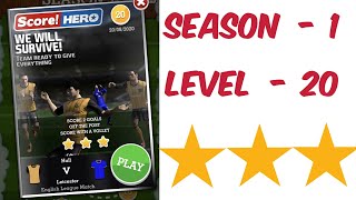 #scoreherolevel20 #season1 #football #soccer. SCORE HERO LEVEL 20 ,SEASON 1 WITH ☆☆☆ screenshot 4