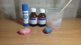 Как сделать лизуна из клея карандаша и тетрабората натрия□□□ Как сделать лизуна из клея карандаша и тетрабората натрия□□□