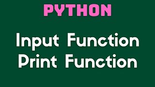 Python Input and Output functions | Print function | Comments | Indentation | 12th Computer Science