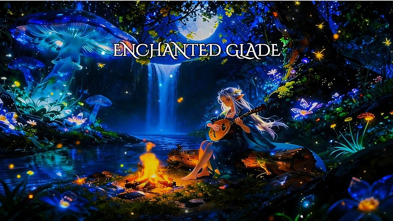 The Glade of Hidden Dreams | Celtic Medieval Ambient Music – Peaceful Fantasy Campfire