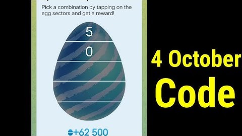 Yaytsogram Code Today 4 October| Yaytsogram Sponsor Chiper Code | Yaytsogram Chiper Code