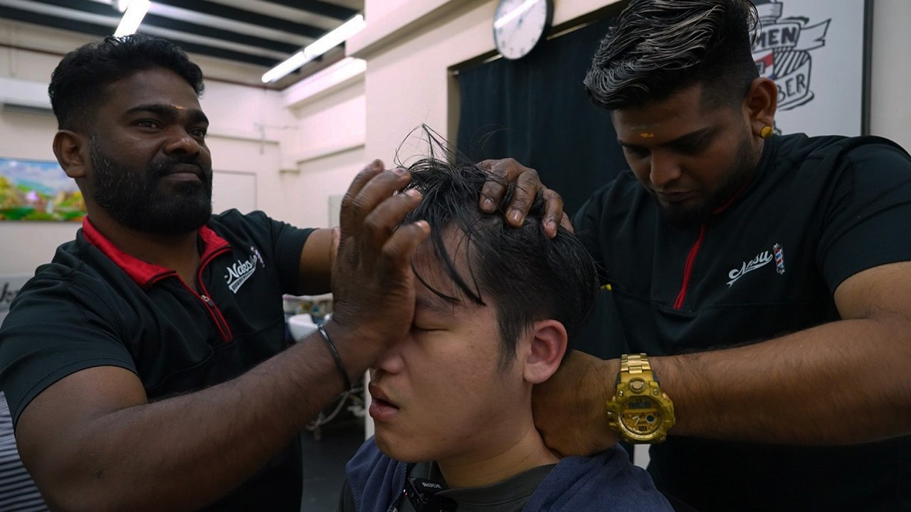 ASMR Four Hands Indian Head Massage That Took Me Out of My Body...