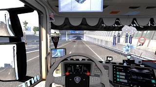 ETS2 MODS (v1.59) Eugene Scania NextGen PGRS Tuning LOUD V8 Open Pipe SOUND + Skin + Custom interior