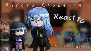 Rimuru Students react to Rimuru Tempest 「Remake」「Full Video」