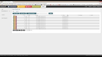 Creating a new Email Marketing List in SimplyCast