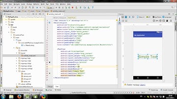 Working with Text Shadow in Android Studio