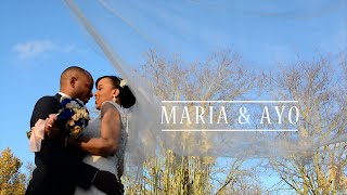 maria ayos colourful nigerian christian traditional wedding