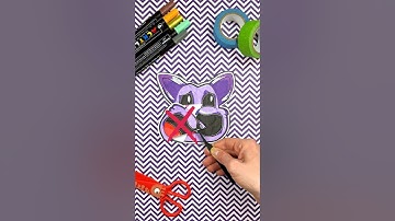 Solving Craft Puzzle with CatNap by Smiling Critters 🧩#papercraft #catnap #puzzle #smilingcritters