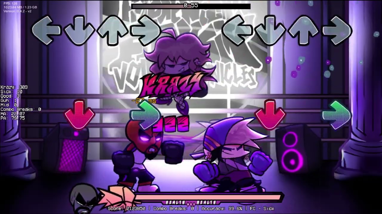 FNF VS Matt Voiid Chronicles V2 / FISTICUFFS / Full Combo (FC)