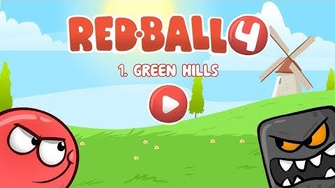 Red Ball 4 - Green Hill Levels 1-15 Full Gameplay Walkthrough | Red ball 4 | @thegame_nn