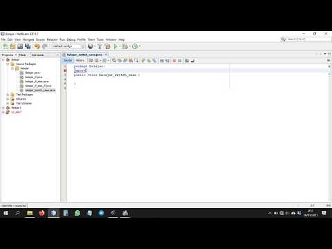 Belajar Java Netbeans || Operator SWITCH-CASE