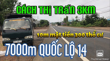 Bán đất quốc lộ 14 | Bán đất vườn ql14 chư pưh gia lai | 7000m giá 1 tỷ 200