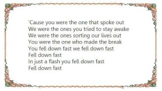 Kathryn Williams - Fell Down Fast Lyrics