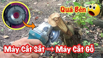 Bộ Chuyển Đổi Máy Cắt Sắt Cầm Tay Thành Máy Cắt Gỗ.😀😀