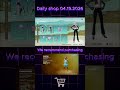 Sunday, April 04.19.2026 Fortnite item shop 🛒. #fortnite #shop #daily #fortnitedaily