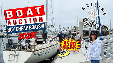🛑 © 2025 BOAT AUCTION! BUY CHEAP SAILBOATS & POWER BOATS!
