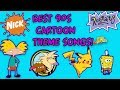 TOP 10 90 S CARTOON THEME SONGS