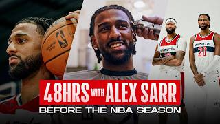48 Hours with Alex Sarr Before the NBA Season Update