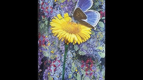 Art Journal Mixed Media - Stencil Layering