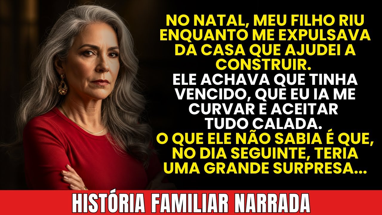 Meu Filho riu ao me expulsar de casa no Natal… Mas a surpresa dele veio no dia seguinte...