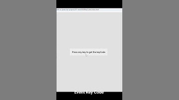 Event Key Code using #html #css and #js #project #miniproject #projecthtml #codingbudd