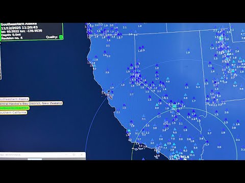 Live Earthquake stream using GlobalQuake