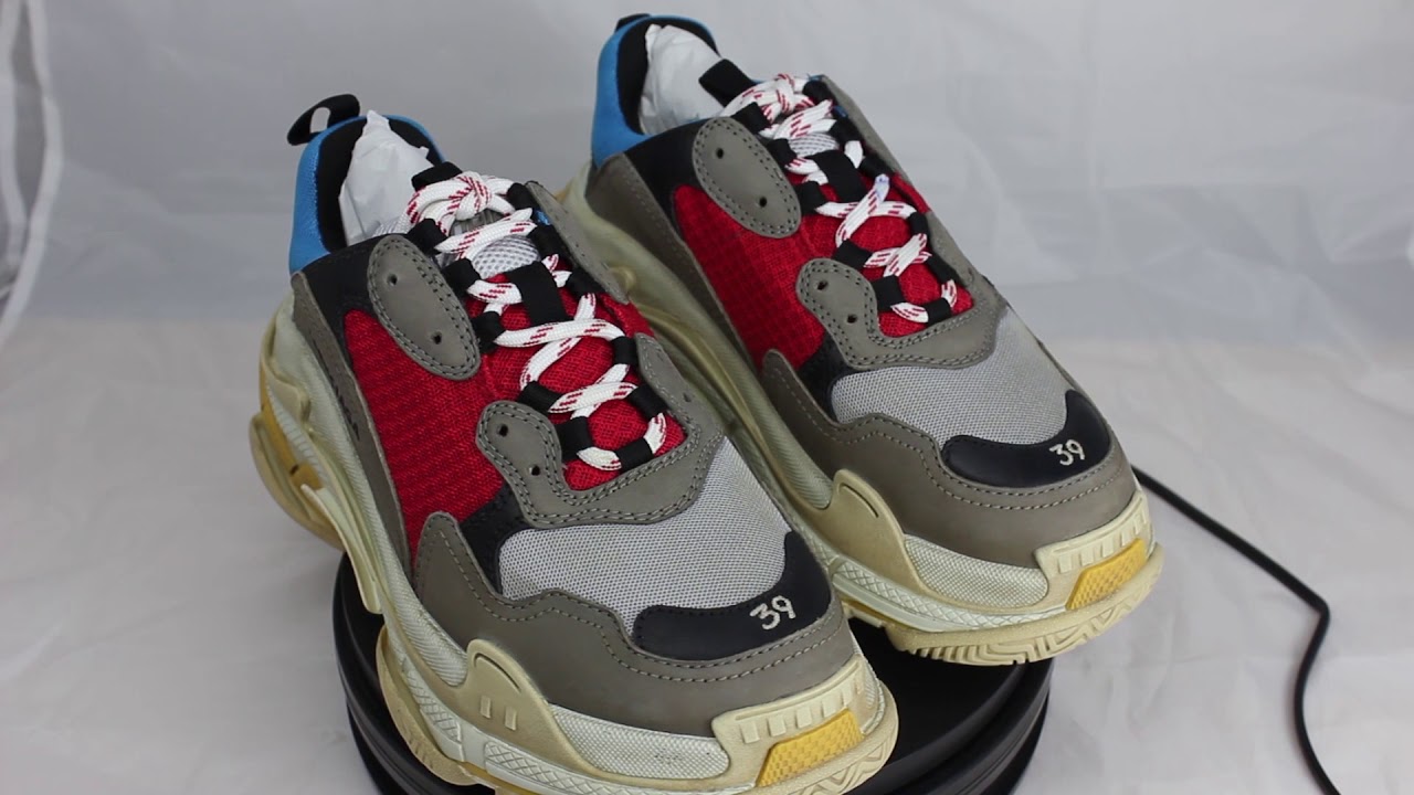 balenciaga triple s trainers womens